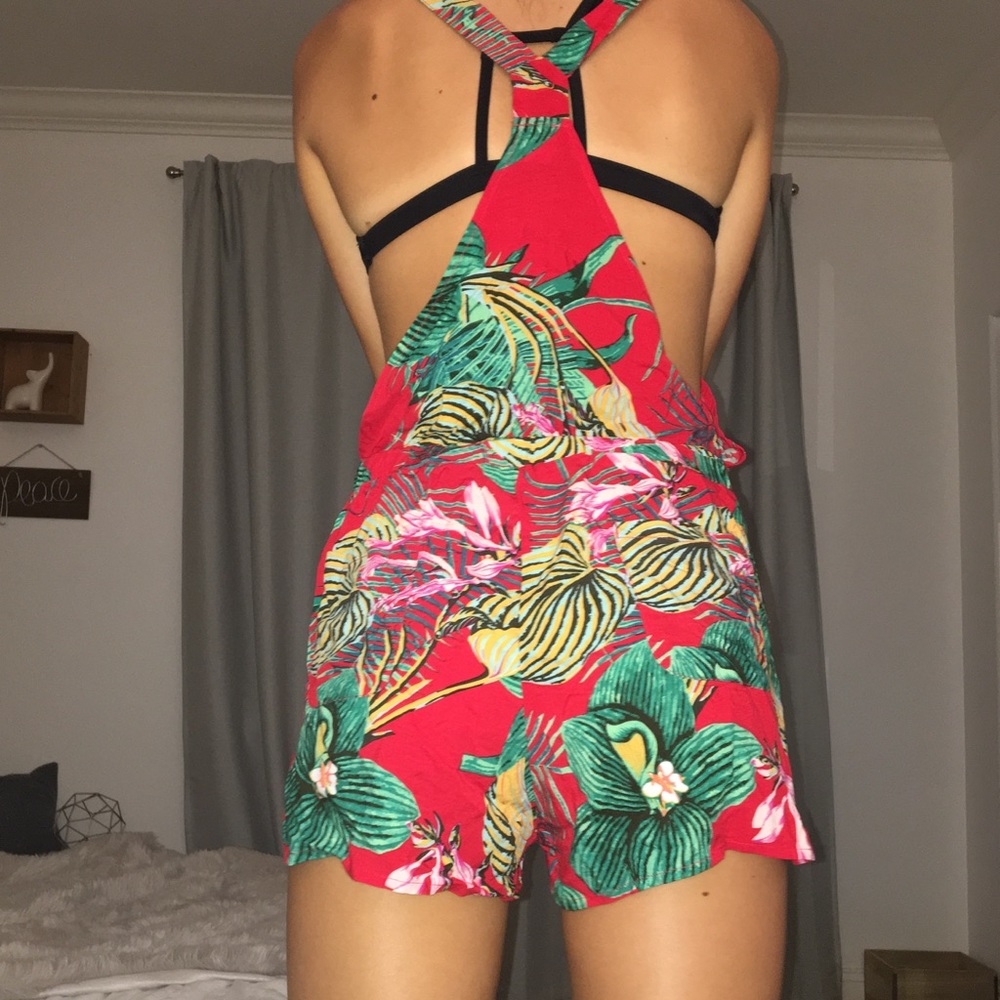 Roxy Tropical Romper/beach/pool Coverup 🌊🌺🌴